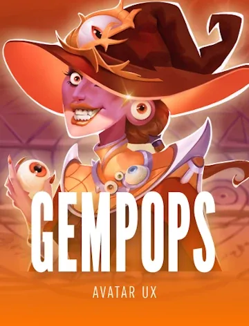 Gem Pops online slot at Britsino online casino, 96.2% RTP