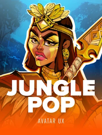 Jungle Pop slot spinning at Britsino Casino, 96.0% RTP