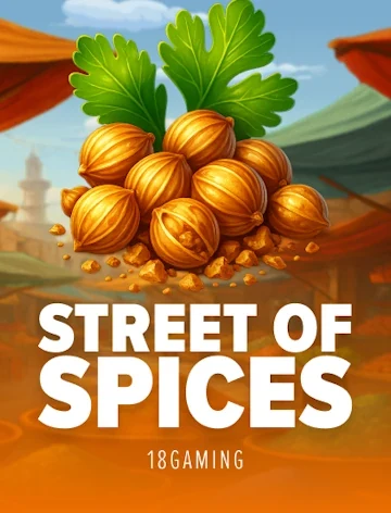 Street Of Spices by 18 Gaming in the Britsino Casino lobby, 95.7% RTP